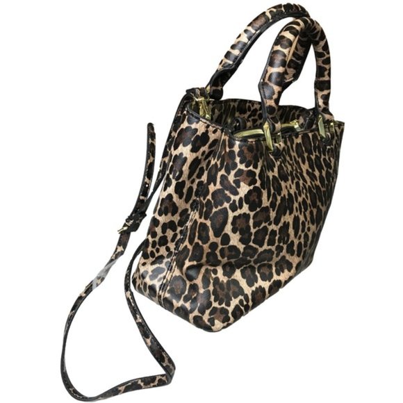 Steve Madden Leopard Women's Mini Btracy Mini Tote - Picture 3 of 13